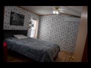 Master bedroom with heat pump